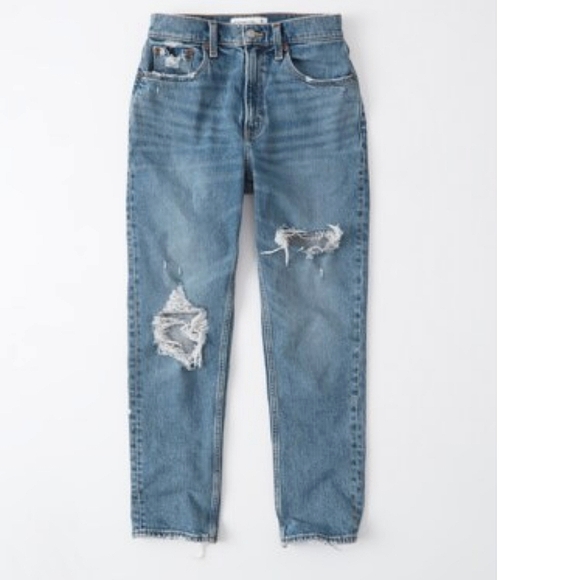 Abercrombie | Curve Love Mom Jeans - Picture 6 of 8
